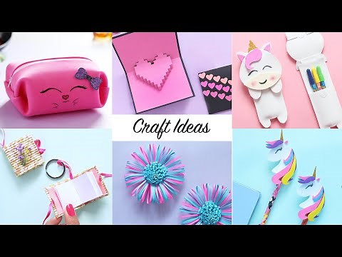 6 EASY CRAFT IDEAS | Craft Ideas | DIY Crafts