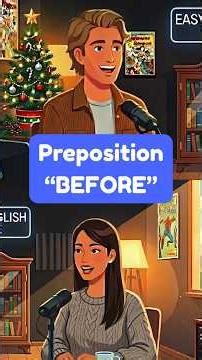 Preposition BEFORE in English | Time & Order Explained (A2-B1 Level)