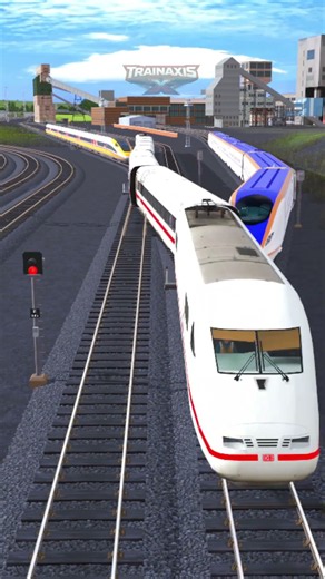 3 HIGH-SPEED TRAINS FACE A CRAZY RAILWAY CROSSING! 🚄😱 #train #railway #trainvideo