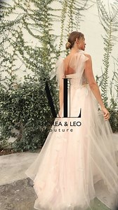 1.1K views | Silver and gold lace appliques make this long prom ball...