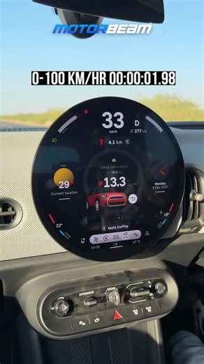 MotorBeam | MINI Cooper S Convertible 0-100 km/hr acceleration test. Powered by a 2.0-litre turbo petrol engine producing 204 HP and 300 Nm torque.... | Instagram