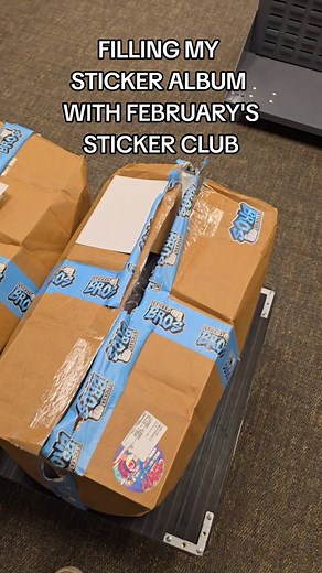 My favorite part of Sticker Club is adding the newest designs to my sticker lookbook