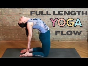 60 MINUTE VINYASA YOGA CLASS. Practice yoga at home! Intermediate level yoga flow.