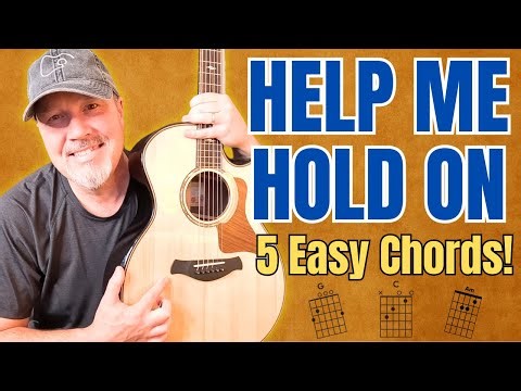 Learn Travis Tritt's "Help Me Hold On" | Easy 5-Chord Guitar Lesson