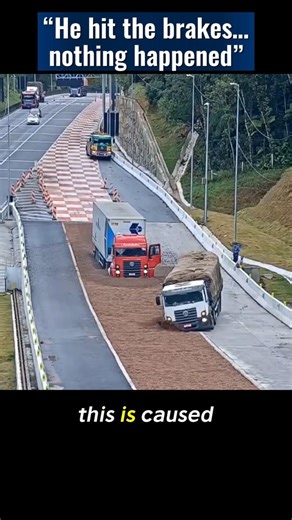 “He hit the brakes… nothing happened” #Shorts #TruckSafety #EngineBraking #DrivingFacts