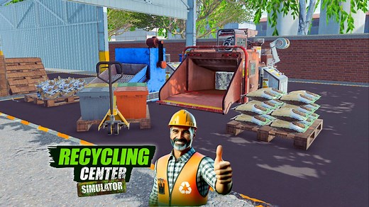 《回收中心模拟器》体验开一家现代化废品回收站 | Recycling Center Simulator