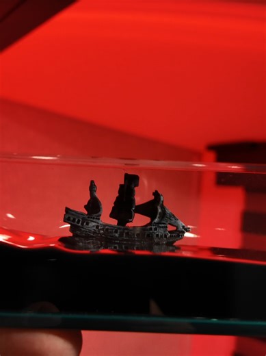 black pearl unsinkable pirate ship in a bottle sorta