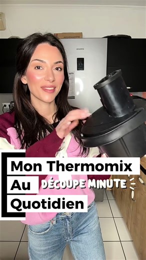 Je t’explique comment installer ton découpe minute et t’en servir ☺️ 1er partie 💚 Et toi tu as le découpe minute ? #thermomix #recettesaine #decoupeminute #tutotm7