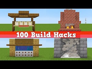 100 Bauhacks in Minecraft | 100 Minecraft Tipps und Tricks