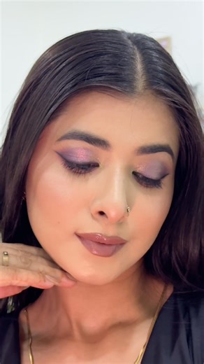 Soft Glam Shimmer Look ✨ Perfect Party Makeup #Shorts