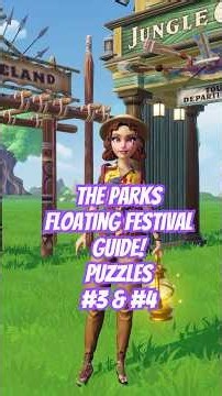 The Parks Floating Festival Guide! Puzzle #3 & #4 | Disney Dreamlight Valley #shorts #ddv