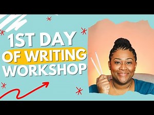 The First Day Of Writer's Workshop In Kindergarten and First Grade