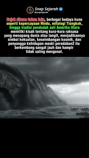 Legenda Kura-Kura Raksasa Penopang Dunia