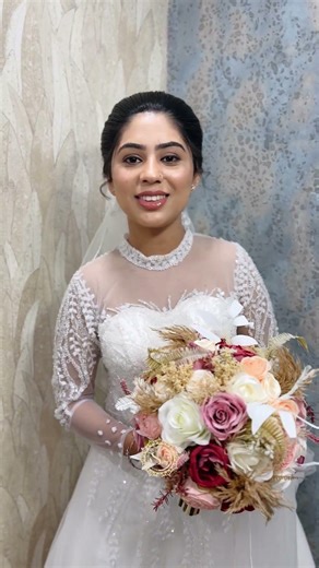 Christian Bridal Makeup in Kottayam | Elegant Bride Look at Feminspace Salon