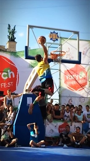 Ilia Kroshko | Faith in Christ is my life | Dunk Contest in Lviv at @usl3x3 I’m 5’9” and 10 feet rim. That win give me confidence that I can beat anybody in dunk contest. Jesus... | Instagram