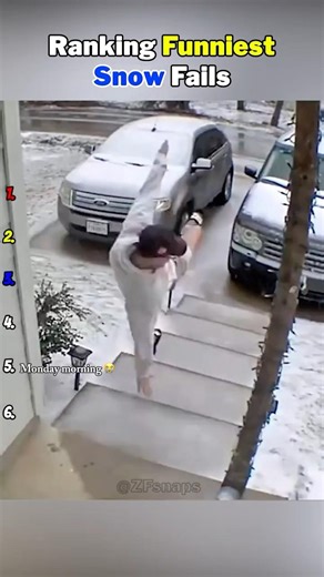Ranking Funniest Snow Fails ❄️😭