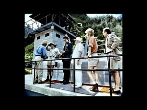 #3 Uncropped 35mm Film Scan - Raptor Feeding Pen Scene - Jurassic Park (1993)