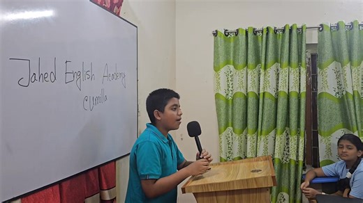3.7K views · 156 reactions | Presentation on School. Senior kids batch-1 Well done Rushad. | Jahed English Academy | Facebook