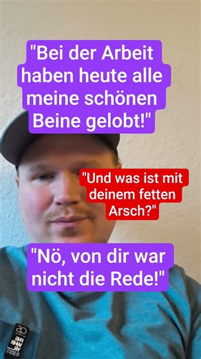 Von dir war nicht die Rede #memes #funny #flachwitz #heftig
