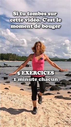 Bouge au moins 5 min aujourd'hui