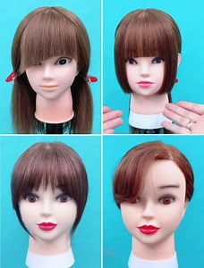 Cute Haircuts For Girls/ Hair cutting For Short Hair | Simple Hairstyles