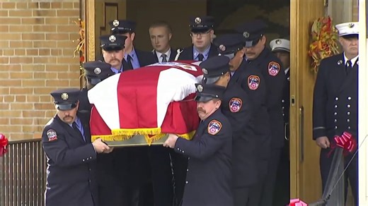 Funeral for fallen FDNY firefighter Patrick Brady