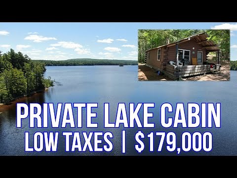 SOLD Private Lake Cabin For Sale | Maine Real Estate