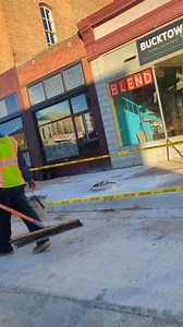Helping you, help us survive the construction! Although it may look like you can't access our front door, follow me and I'll show you you can! | Thistledown & Row