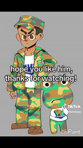 Drawing Animal Crossing Characters as Humans