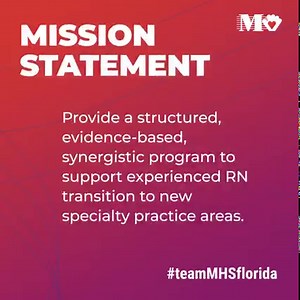 Experienced RNs — continue your professional journey through the MHS RN Fellowship Program! Join #teamMHSflorida for a virtual education session on May 16th from 11 am - 12 pm. Find out how you can step into a new specialty with the support of accomplished CNOs, Directors of Education, and Clinical Nurse Educators. Sign up for the May 16th session today: https://bit.ly/3HvrxoK | Memorial Healthcare System Careers | Facebook