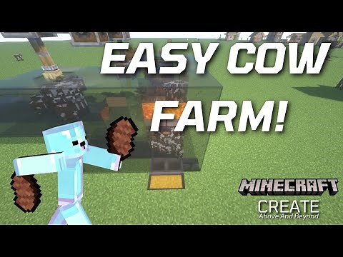 Create Cow Farm Tutorial | Create above and Beyond