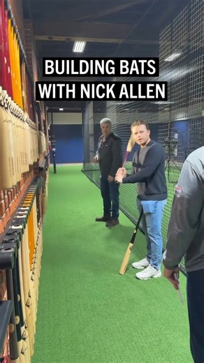 Louisville Slugger on Instagram: "Nick Allen continuing his offseason prep in our Hitting Lab @nickallen10_"