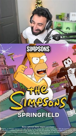 Fortnite x Simpsons is BACK 🍩