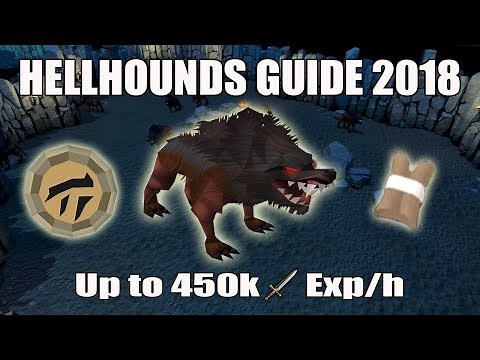 [Runescape 3] Hellhounds Guide 2018 | AFK Melee Exp | Farming Hard Clues