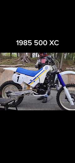 1985 Husqvarna 500 XC500 Big Bore 2-Stroke Off-Road Monster