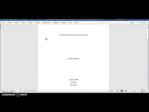 Chicago Manual Style Title Page