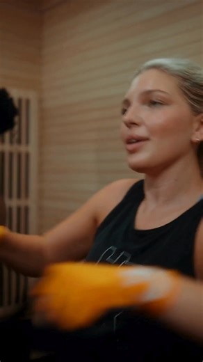 ⚡ HIIT the Heat Burn calories fast with HOTWORX HIIT sessions, short, powerful bursts of cardio inside the infrared sauna for More Workout, Less Time. 🔥 | HOTWORX