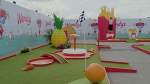 3.5K views · 1K reactions | This weekend in Daytona, Jamie Little and Josh Sims swapped their microphones for putters and had the chance to #GoBiggie at the Wendy's Biggie Golf Course. #ad | NASCAR on FOX | Facebook