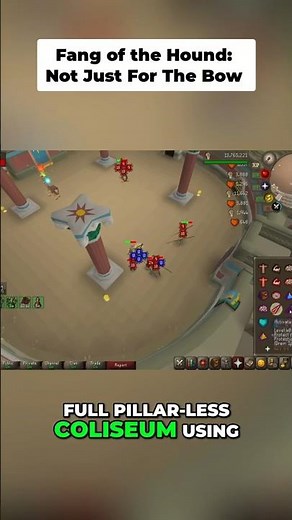 Old School RuneScape: Fang of the Hound Build #shorts