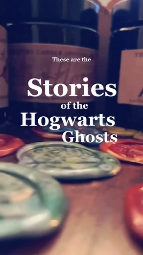 The Four House Ghosts all have their own Death Day stories from wholesome to gruesome✨📖🕯#hogwarts #gryffindor #hufflepuff #ravenclaw #slytherin