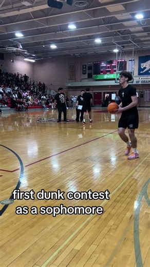 First Dunk Contest Highlights of a Sophomore Hooper