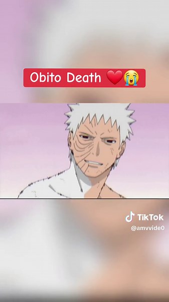 Obito Death Scene in Naruto
