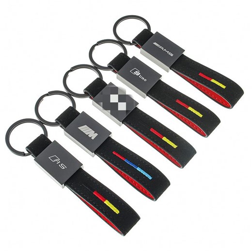 BMW, Audi, Mercedes-benz Embroidered Suede Car Keychains/rings - Etsy
