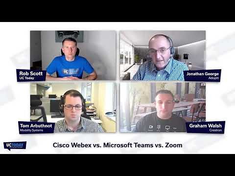 Webex vs Teams vs Zoom for Meetings?
