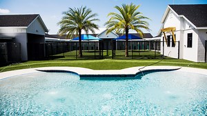 In the Know: Pet Paradise — with bone-shaped pool — nears completion off Alico Road