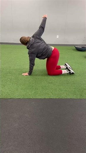 Quadruped thread the needle