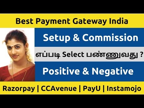 Best Payment Gateway Providers India | Tamil | Razorpay PayU Cashfree Instamojo | CCAvenue