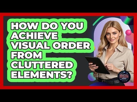 How Do You Achieve Visual Order From Cluttered Elements?