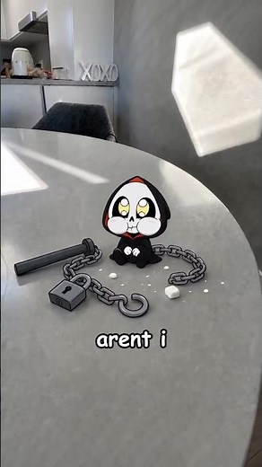 Grim tries the marshmallow test (fails successfully)