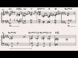 Chelsea Bridge (B. Strayhorn) - Piano Arrangement